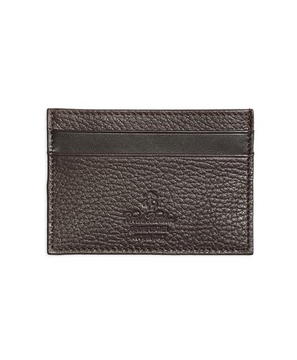 Pebble Leather Card Case