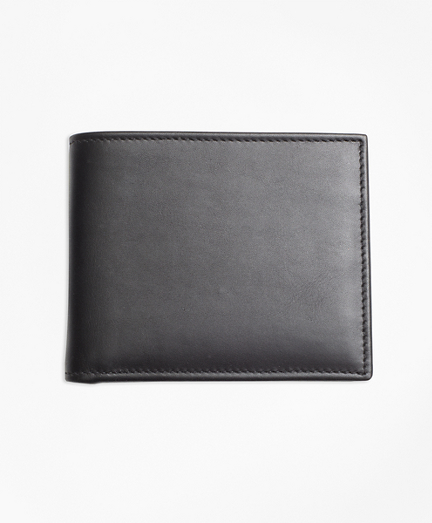 Leather with Black Watch Wallet