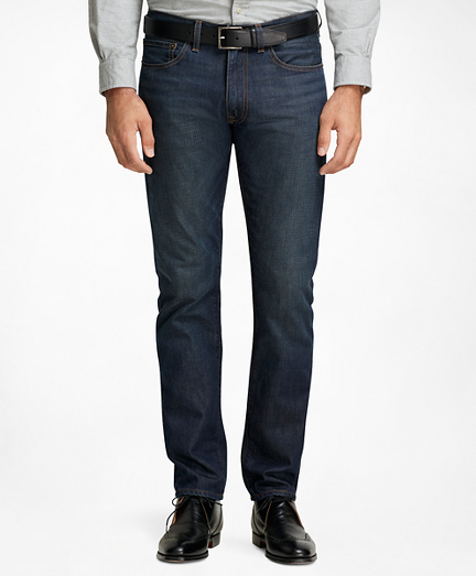Supima&reg; Denim Slim Fit Jeans