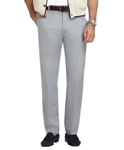 pants grey poplin supima golf cotton