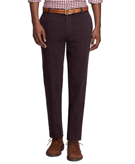 pants casual twill brushed