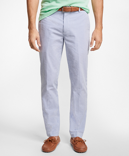 Clark Fit Seersucker Pants