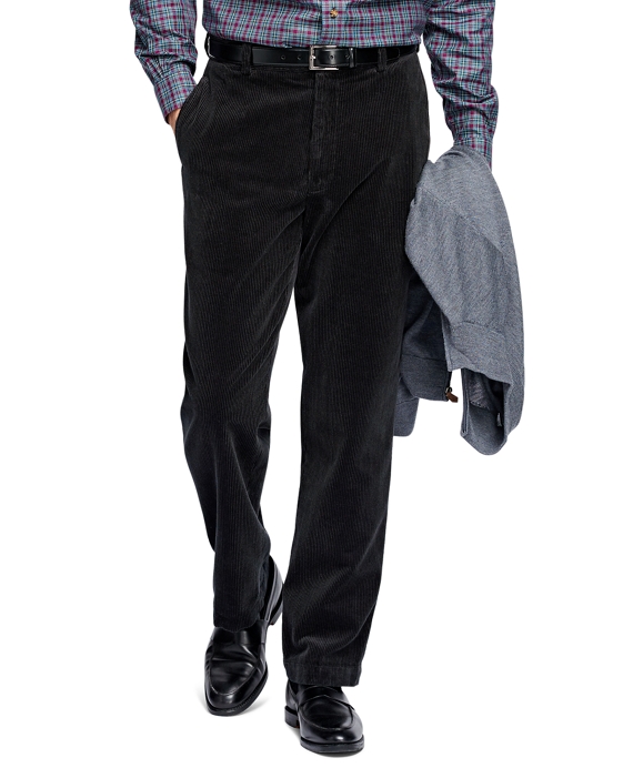Men's Hudson Fit 8-Wale Corduroy Pants | Brooks Brothers