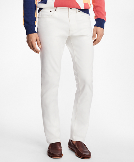 Five-Pocket Selvedge Twill Pants