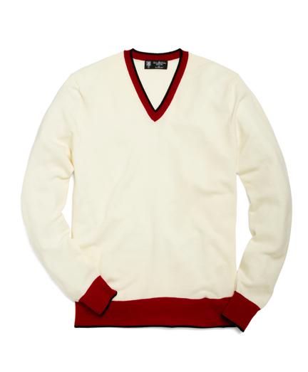Cream-Red