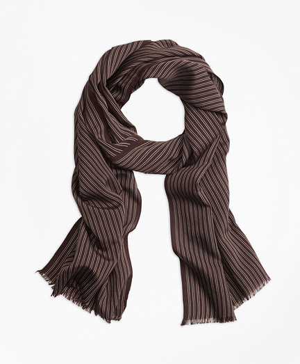 Double-Pinstripe Scarf