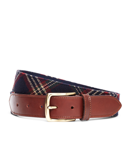 Signature Tartan Wool Belt