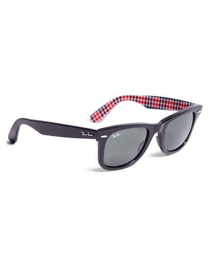 Ray-Ban Wayfarer Sunglasses with Gingham