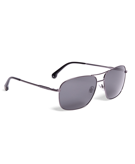 Brooks Brothers Metal Pilot Sunglasses