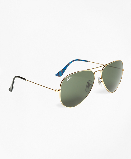 Ray-Ban Aviator Sunglasses with Tartan