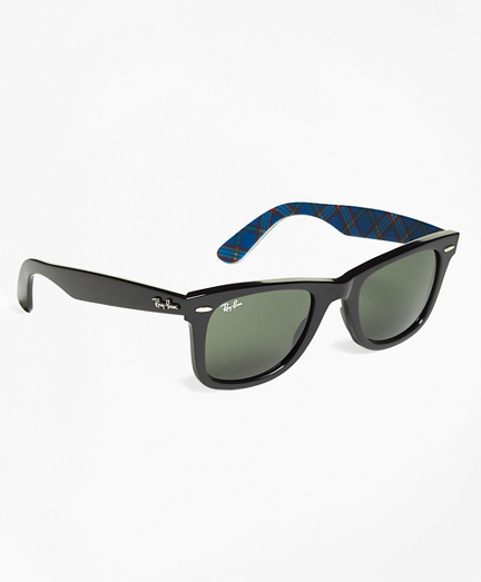 Ray-Ban Wayfarer Sunglasses with Tartan