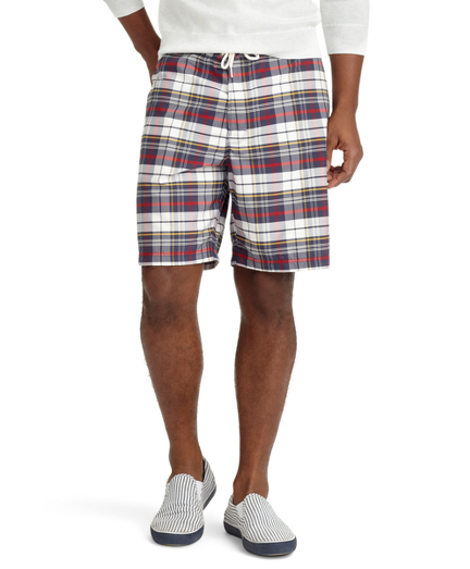 Preppy Plaid Board Shorts