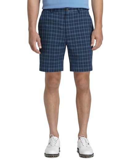St Andrews Links Navy Golf Shorts