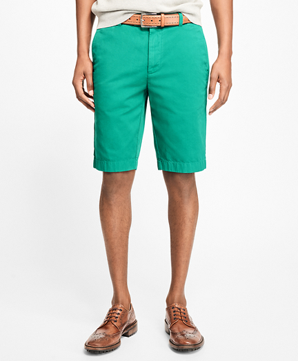 Garment-Dyed 10-inch Bermuda Shorts