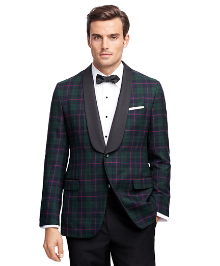 Fitzgerald Fit Tartan Tuxedo Jacket