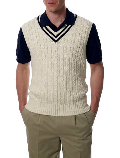 men's tennis sweater vest