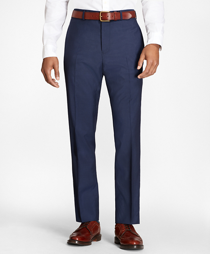 Pinstripe Wool Trousers