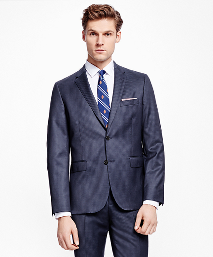 Pinstripe Suit Jacket