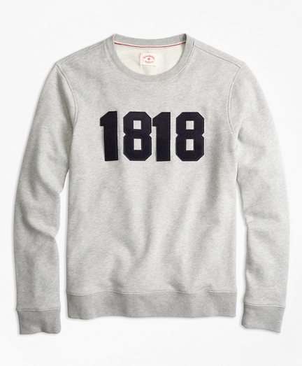 cotton french terry sweatshirt