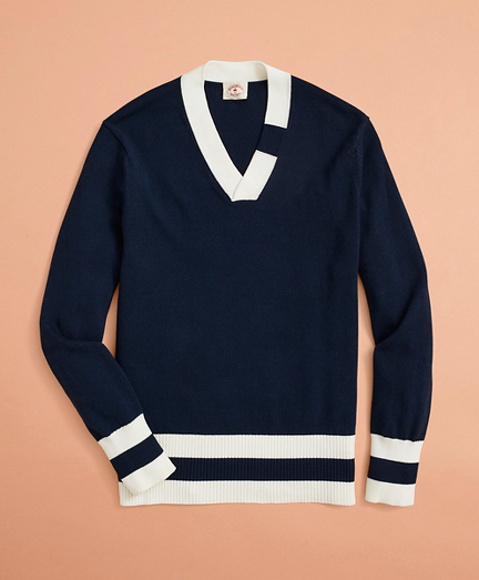 brooks brothers fleece pullover
