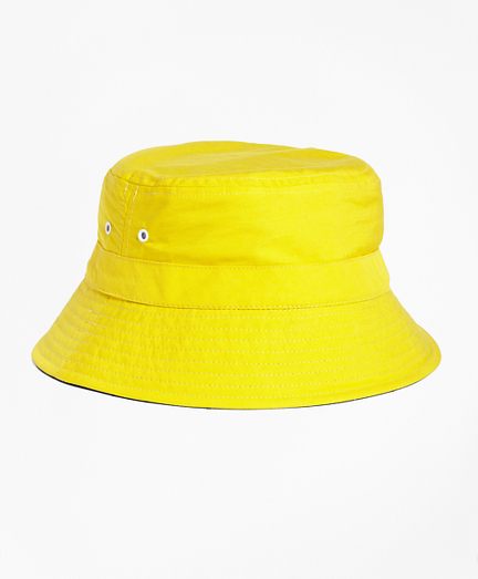 Reversible Nylon Bucket Hat Brooks Brothers