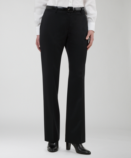 Wool Stretch Twill Catherine Fit Trousers