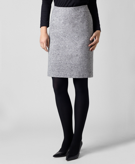 Wool Donegal Skirt