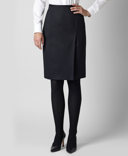 Petite Wool Skirt