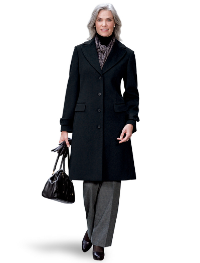 Wool from Loro Piana. Corozo buttons. Fully lined in Bemberg. Front flap pockets. Dry clean. Imported.