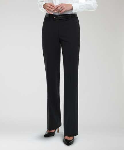 Petite Wool Stretch Lucia Pants