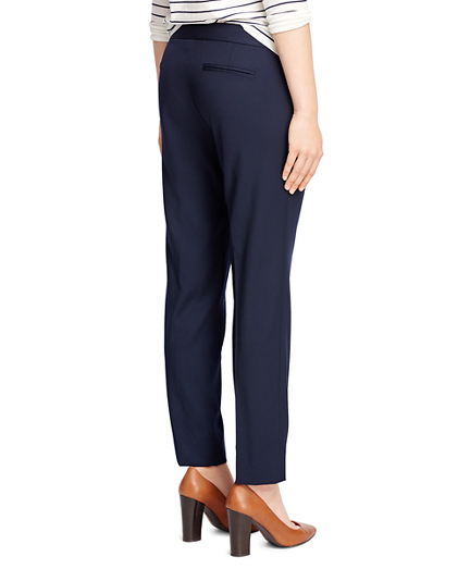 navy drawstring trousers