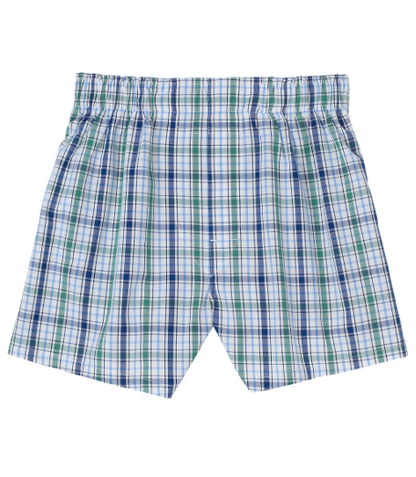Fine woven cotton with our signature one-piece backs. Elastic waistband. Full cut through the hips.Machine wash. Imported.