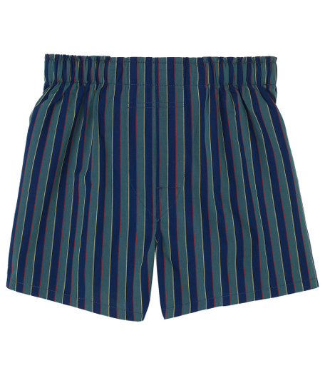 Fine woven cotton with our signature one-piece backs. Elastic waistband. Full cut through the hips.Machine wash. Imported.