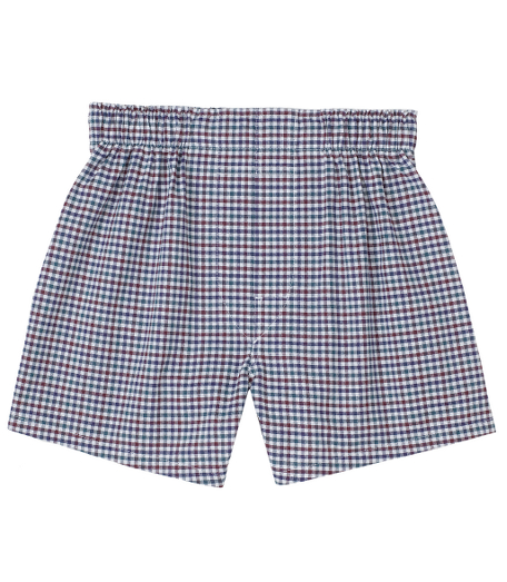 Fine woven cotton with our signature one-piece backs. Elastic waistband. Full cut through the hips.Machine wash. Imported.