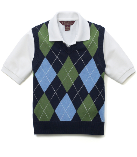 Supima� cotton. Fully fashioned. Rib trim at collar and cuffs. Machine wash. Imported.