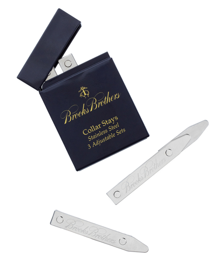 Men's Adjustable Stainless Steel Collar Stays Brooks Brothers