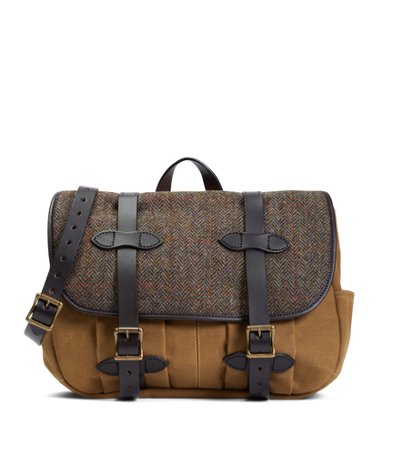 Filson Fabric and Leather Messenger Bag Brooks Brothers