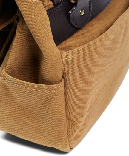 Filson Fabric and Leather Messenger Bag Brooks Brothers