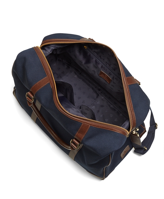 Navy Blue Canvas Duffle Bag | Brooks Brothers