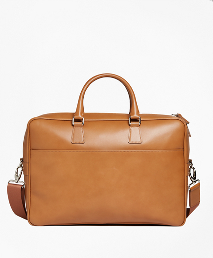 brooks brothers leather briefcase