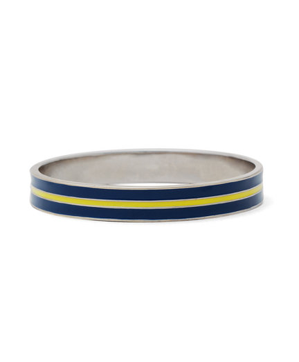 Thin Three Stripe Enamel Bracelet