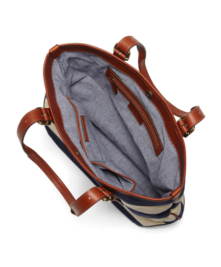 Navy-Cognac
