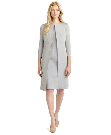 Three-Quarter Sleeve Duster Jacket