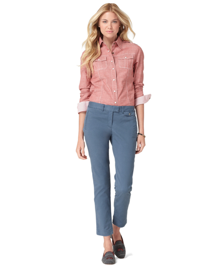 Red Chambray