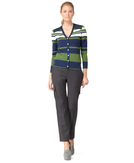 Green-Navy-White