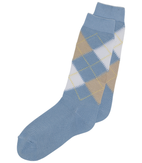 Cotton/nylon. Anklet. Machine wash. Imported.