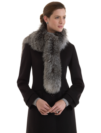 Genuine Norwegian fox fur. Boa style. 60" x 2.5". Professionally clean. Imported.