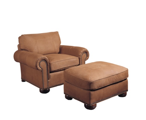 EVAN'S LEATHER CHAIR