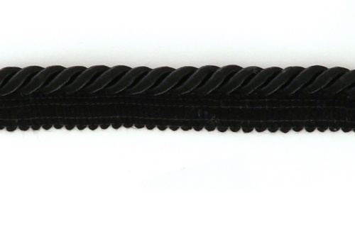 DECORATIVE 3/8" CORD BK 90028
