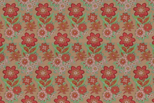SHALINI TAUPE/RASPBERRY